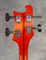 Rickenbacker 4000/4 , Fireglo: Headstock - Rear