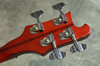 Rickenbacker 4000/4 , Trans Red: Headstock - Rear