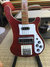 Rickenbacker 4001/4 Mod, Trans Red: Body - Front