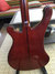 Mar 1978 Rickenbacker 4001/4 Mod, Trans Red: Body - Rear