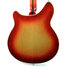 Sep 1967 Rickenbacker 360/6 , Fireglo: Body - Rear
