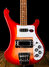 Rickenbacker 4003/4 S, Fireglo: Body - Front
