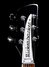 Rickenbacker 620/6 , Jetglo: Headstock