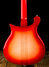May 2016 Rickenbacker 620/6 , Fireglo: Body - Rear