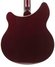Mar 2007 Rickenbacker 360/6 75th Ann, DCMetallic: Body - Rear