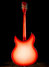 Rickenbacker 330/12 , Fireglo: Full Instrument - Rear