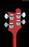 Rickenbacker 4003/4 S, Ruby: Headstock - Rear