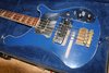 Rickenbacker 4001/4 Mod, Azureglo: Body - Front