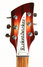 Rickenbacker 360/6 WB VP, Fireglo: Headstock