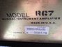 Rickenbacker RG7/amp , Black: Close up - Free