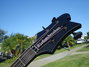 Rickenbacker 4003/4 Noir, Matte Black: Headstock