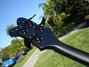 Rickenbacker 4003/4 Noir, Matte Black: Headstock - Rear