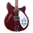 Rickenbacker 360/6 , Burgundy: Close up - Free2