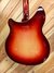 Jul 1994 Rickenbacker 360/6 , Amber Fireglo: Body - Rear