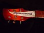 Rickenbacker 620/6 , Fireglo: Headstock