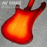 May 2008 Rickenbacker 4003/4 , Fireglo: Body - Rear