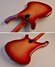 Rickenbacker 481/6 Slant Fret, Fireglo: Free image