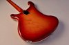 Oct 1975 Rickenbacker 481/6 Slant Fret, Fireglo: Body - Rear