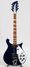 Rickenbacker 620/6 , Midnightblue: Full Instrument - Front