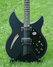 Rickenbacker 360/6 Noir, Matte Black: Body - Front