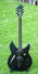 Rickenbacker 360/6 Noir, Matte Black: Full Instrument - Front