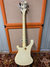 Rickenbacker 4001/4 Mod, White: Full Instrument - Rear
