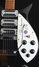 Rickenbacker 325/6 JL, Jetglo: Close up - Free