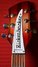 Rickenbacker 330/6 , Fireglo: Headstock