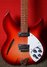 Rickenbacker 330/6 , Fireglo: Body - Front