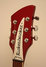 Rickenbacker 620/6 , Ruby: Headstock
