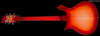 Rickenbacker 620/6 , Fireglo: Full Instrument - Rear