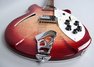 Rickenbacker 360/12 CW, Fireglo: Headstock - Rear