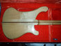 May 1978 Rickenbacker 4001(LH)/4 , Mapleglo: Body - Rear