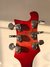 Rickenbacker 481/6 Slant Fret, Fireglo: Headstock - Rear