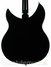 Rickenbacker 340/6 VB, Jetglo: Body - Rear