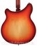 Rickenbacker 360/6 , Fireglo: Body - Rear