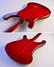 Rickenbacker 4001/4 , Burgundy: Body - Rear