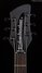 Rickenbacker 360/6 Noir, Matte Black: Headstock