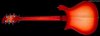 Rickenbacker 620/6 , Fireglo: Full Instrument - Rear