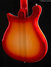 Aug 2016 Rickenbacker 620/12 , Fireglo: Body - Rear
