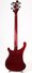 Rickenbacker 4003/4 Mod, Burgundy: Full Instrument - Rear
