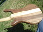 Apr 2016 Rickenbacker 4003/4 S, Natural Walnut: Body - Rear