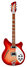 Rickenbacker 360/6 , Fireglo: Full Instrument - Front