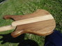 Dec 2015 Rickenbacker 4003/4 S, Natural Walnut: Body - Rear