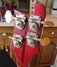 Rickenbacker 4001/4 , Burgundy: Headstock - Rear