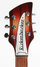 Rickenbacker 370/6 WB, Fireglo: Headstock