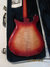 Aug 2000 Rickenbacker 660/6 , Fireglo: Body - Rear