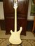 Rickenbacker 4001/4 BT, White: Full Instrument - Rear