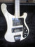 Rickenbacker 4003/4 Tuxedo, White: Body - Front