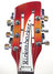 Rickenbacker 620/12 , Fireglo: Headstock